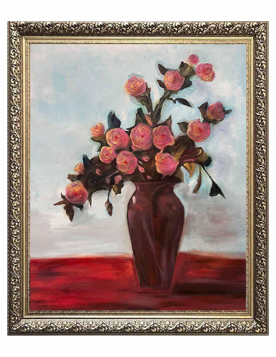 Pintura técnica óleo Tipo Vintage