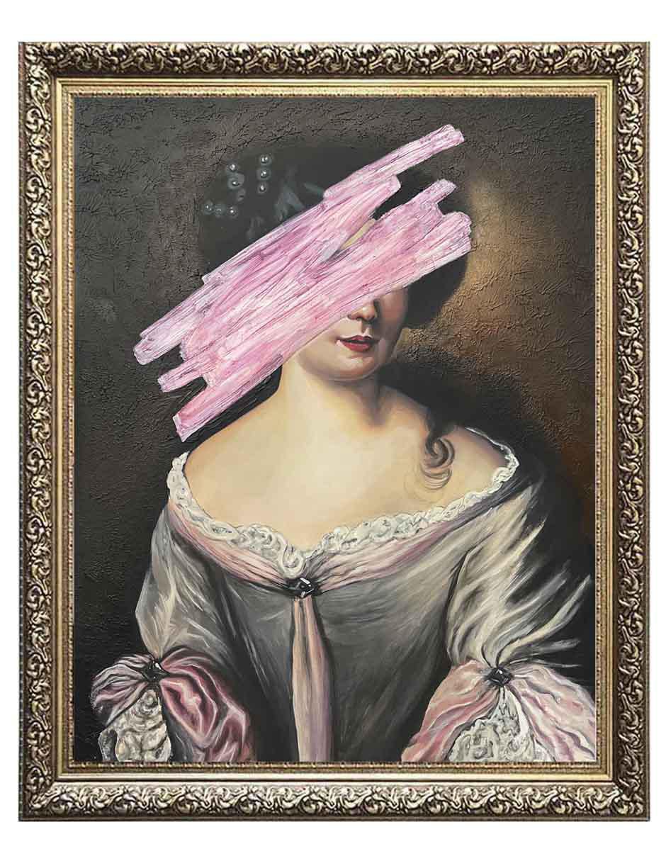 Pintura Maria Mancini en otros tiempos técnica óleo Surrealismo Pintura Maria Mancini en otros tiempos técnica óleo Surrealismo