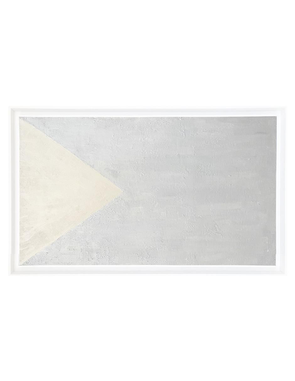 Pintura White Triangle técnica acrílico Pintura White Triangle técnica acrílico