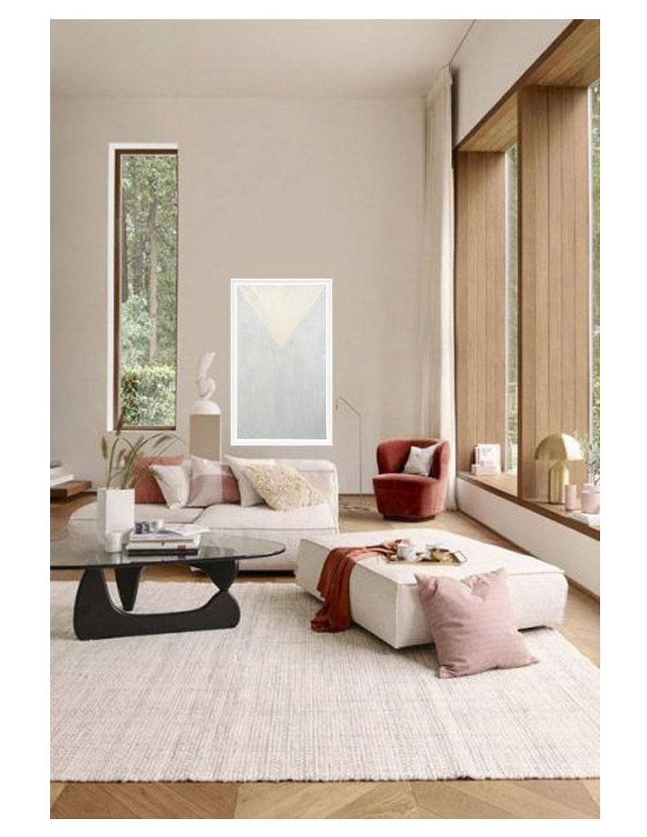 Pintura White Triangle técnica acrílico 5