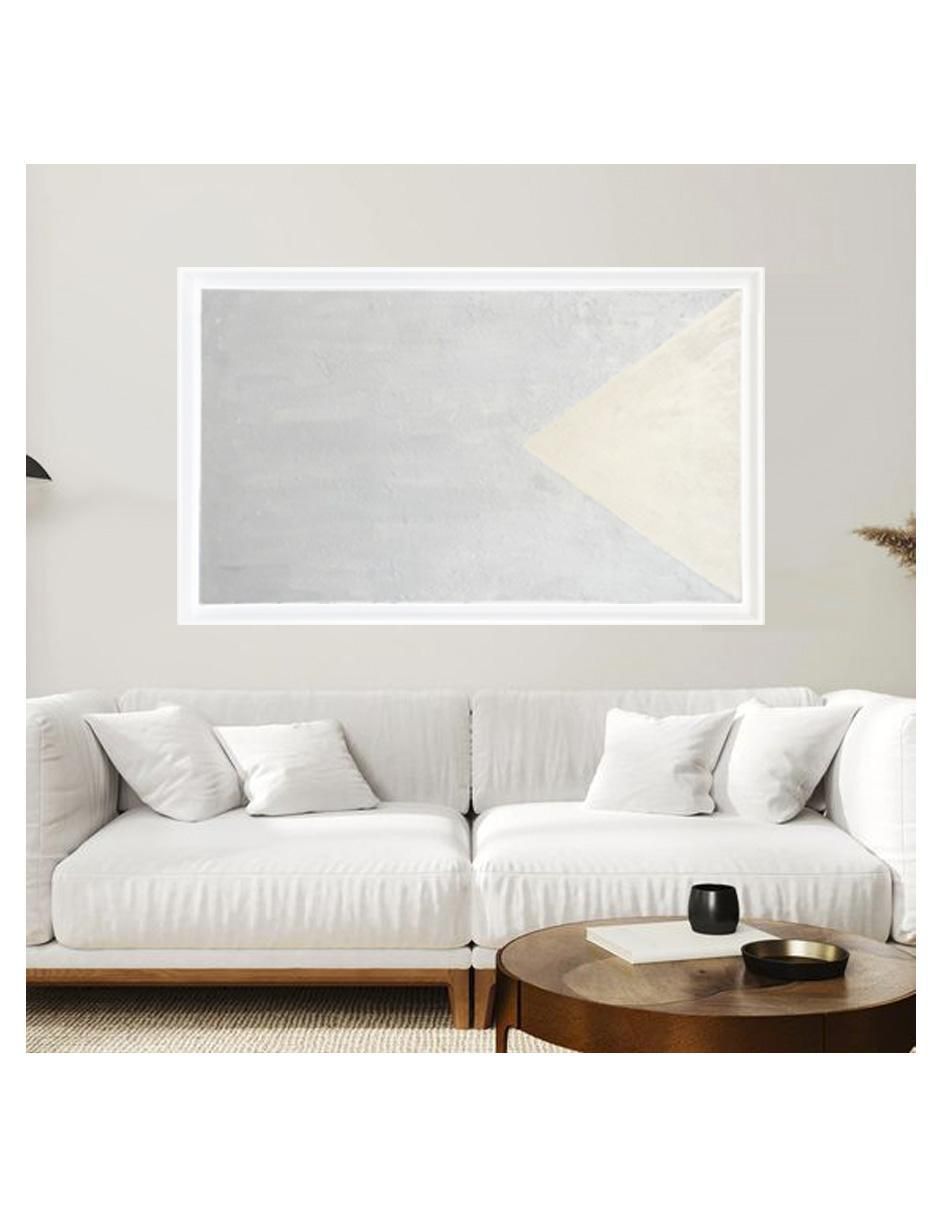 Pintura White Triangle técnica acrílico 6