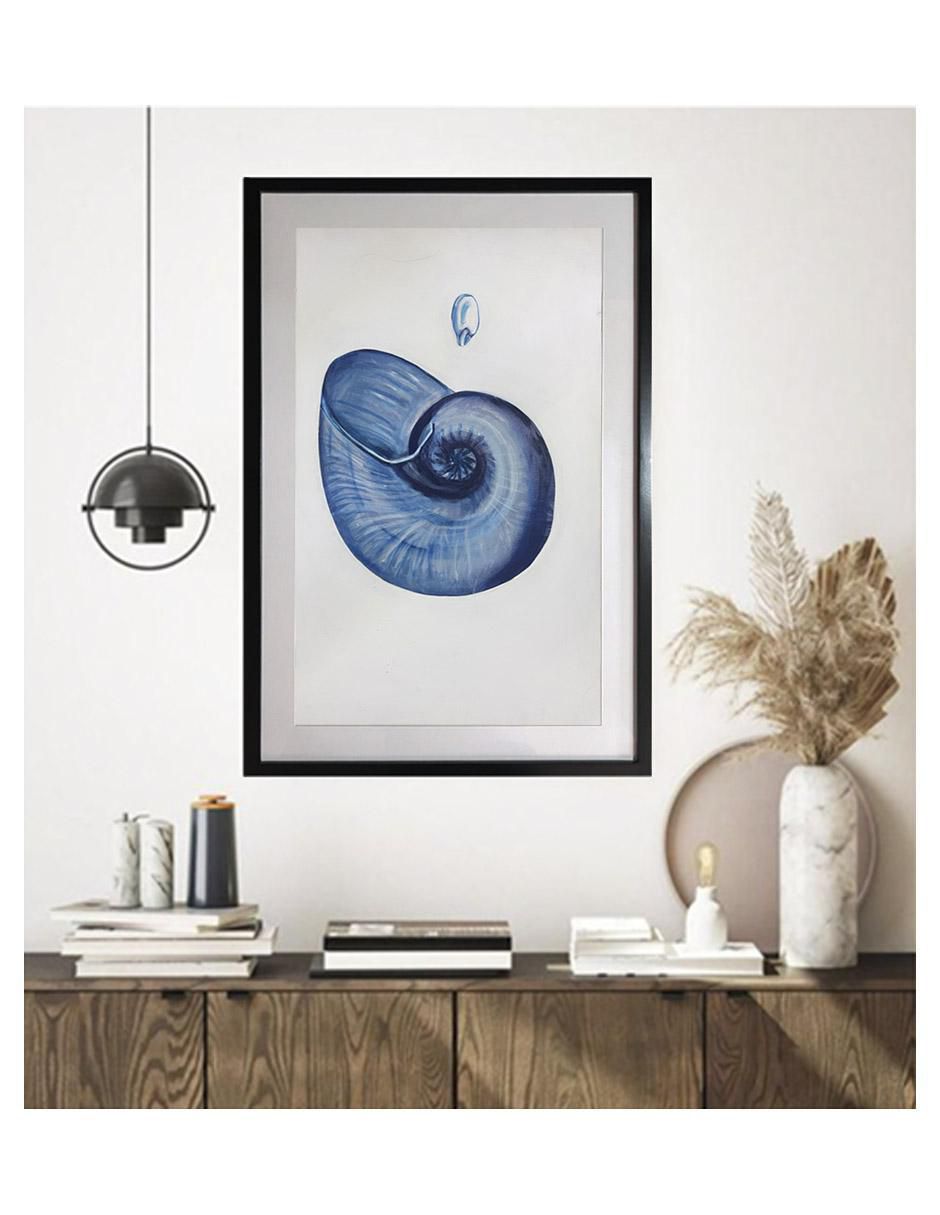 Pintura Caracol técnica acrílico 3