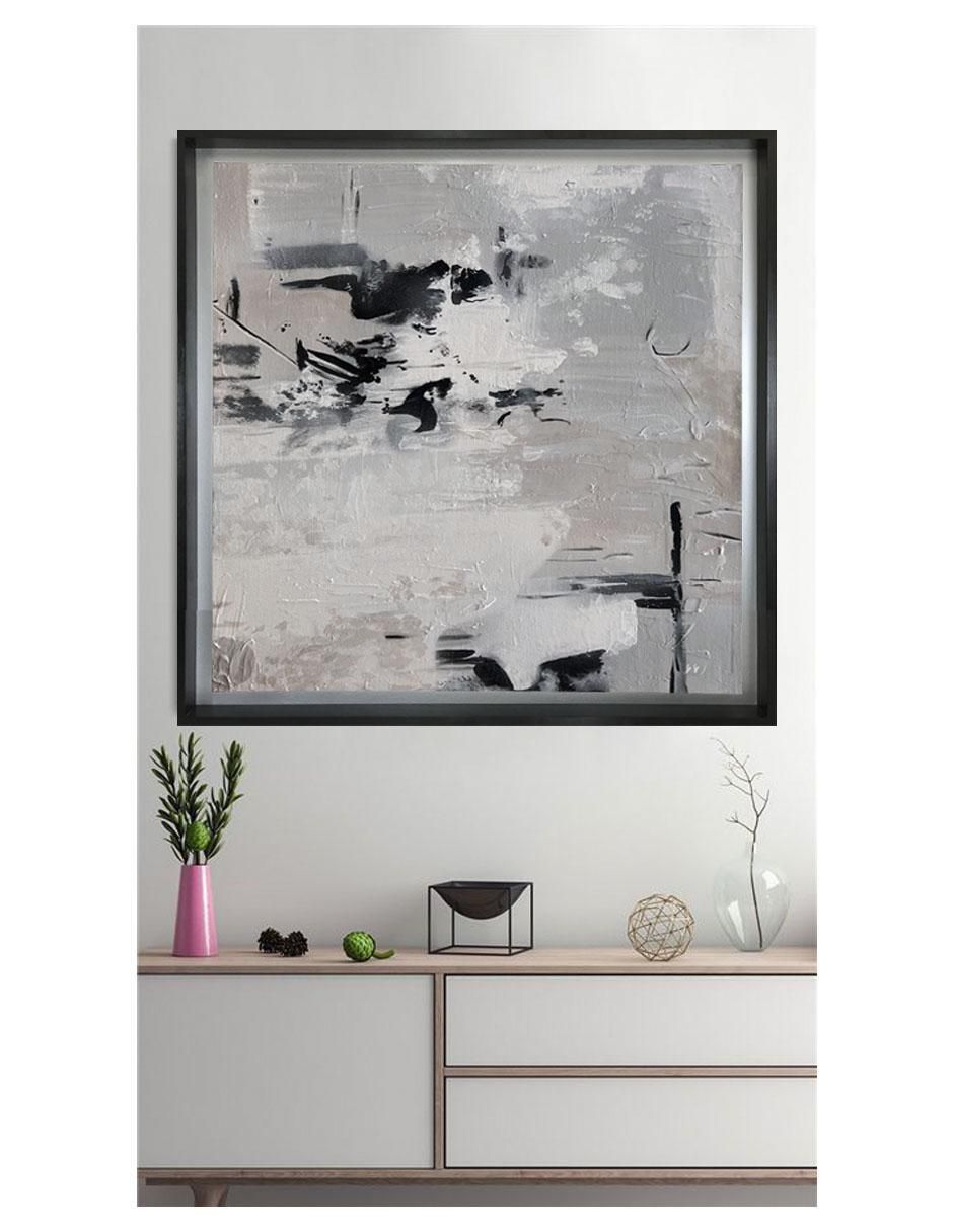 Pintura Texturas III técnica mixta Arte Abstracto 3