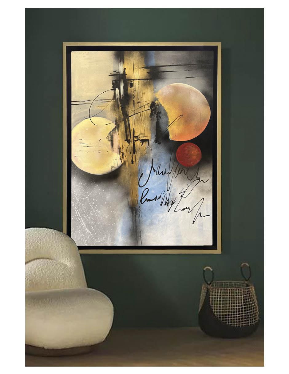 Pintura Eclipse técnica acrílico 4