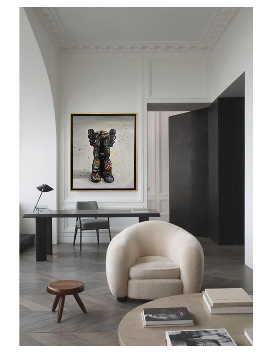 Pintura Kawsk B técnica mixta Kaws 4