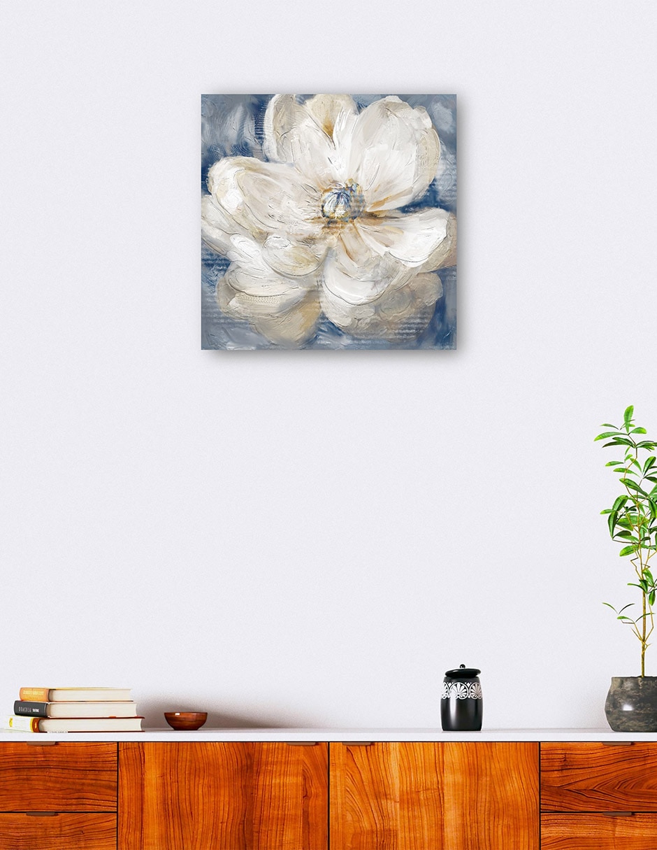 Cuadro decorativo Peonía perfecta técnica mixta Floral 2