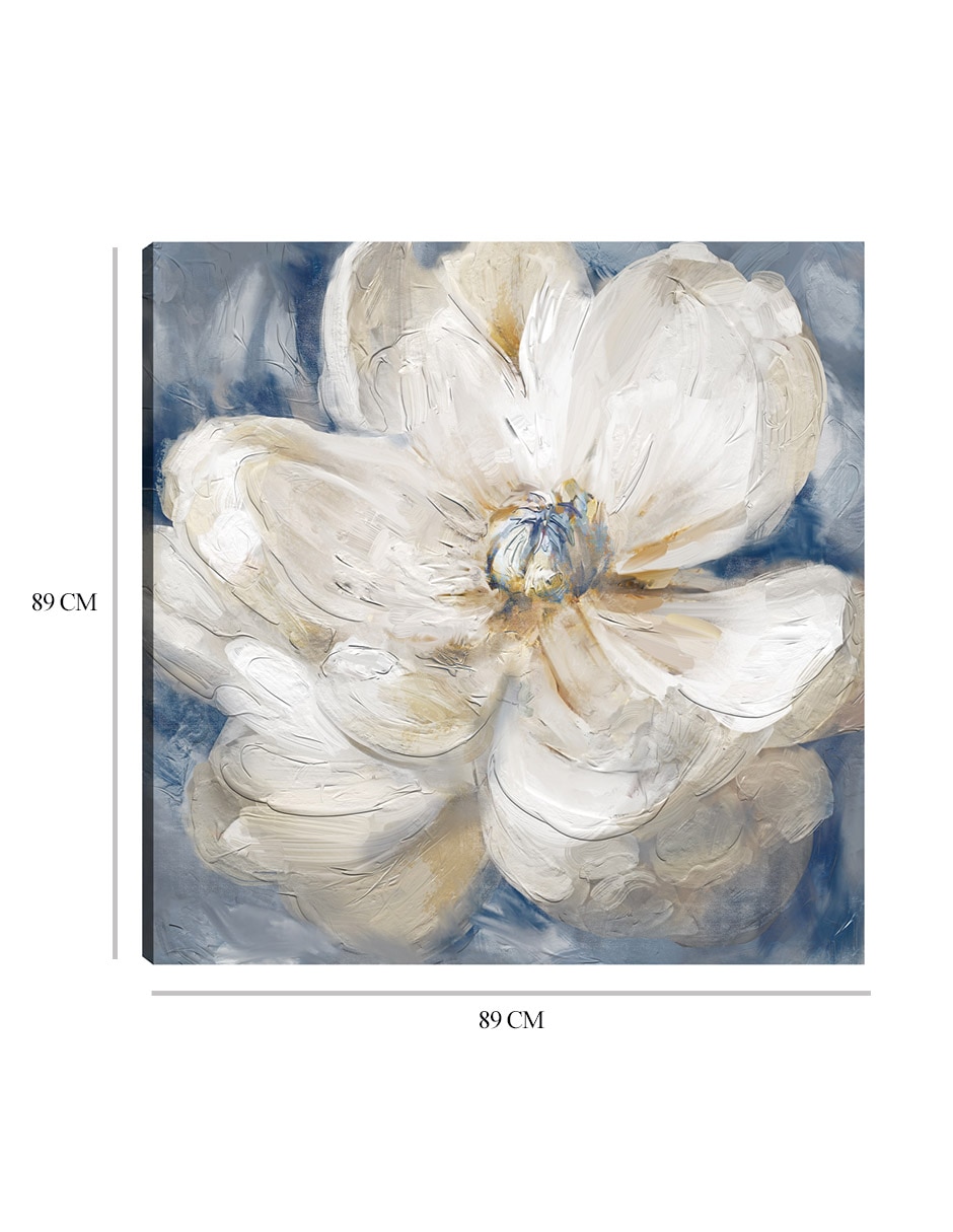 Cuadro decorativo Peonía perfecta técnica mixta Floral 9