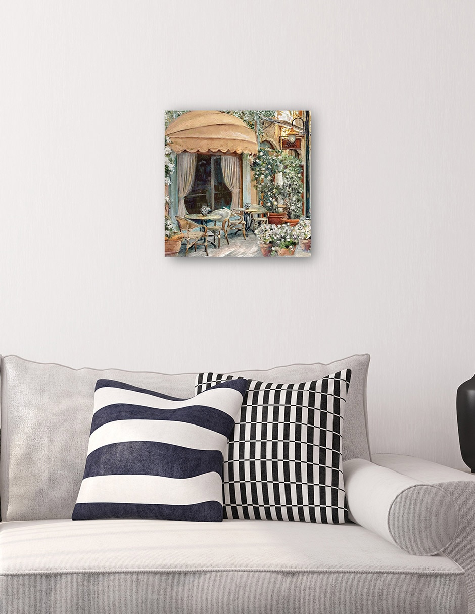 Cuadro decorativo Mesa para dos técnica mixta Lugares 5