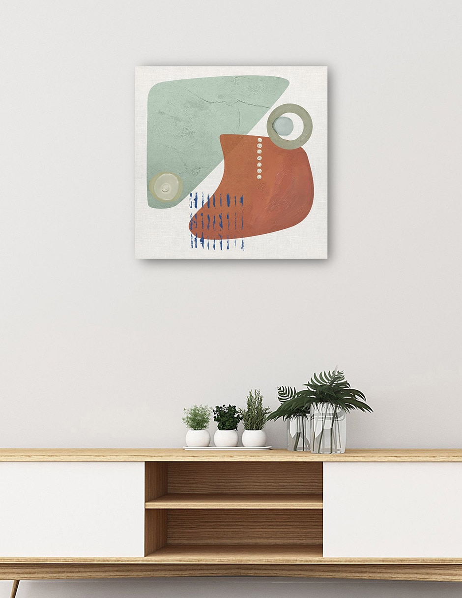 Cuadro decorativo Modogo IV técnica mixta Formas 3