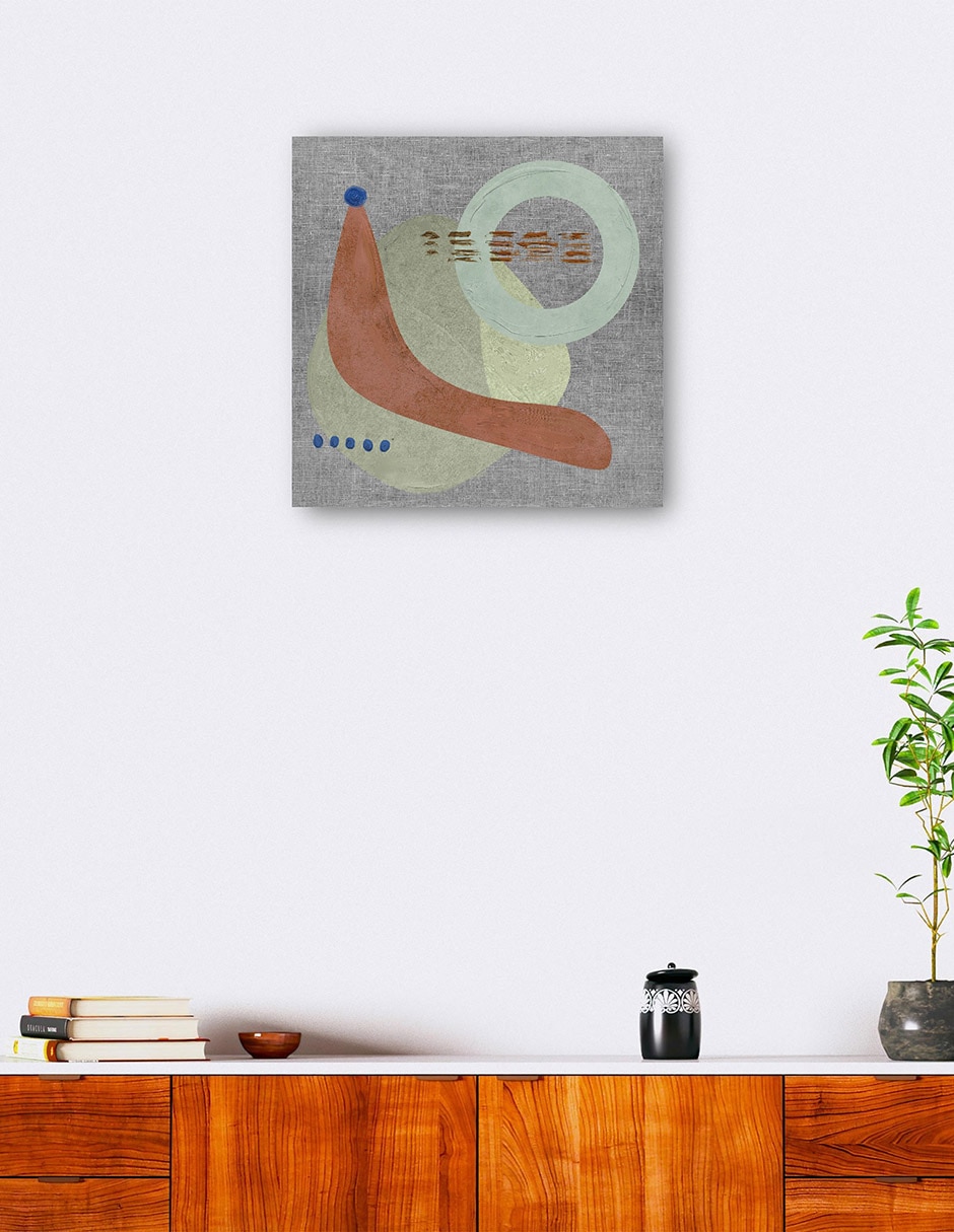 Cuadro decorativo Modogo V técnica mixta Formas 2