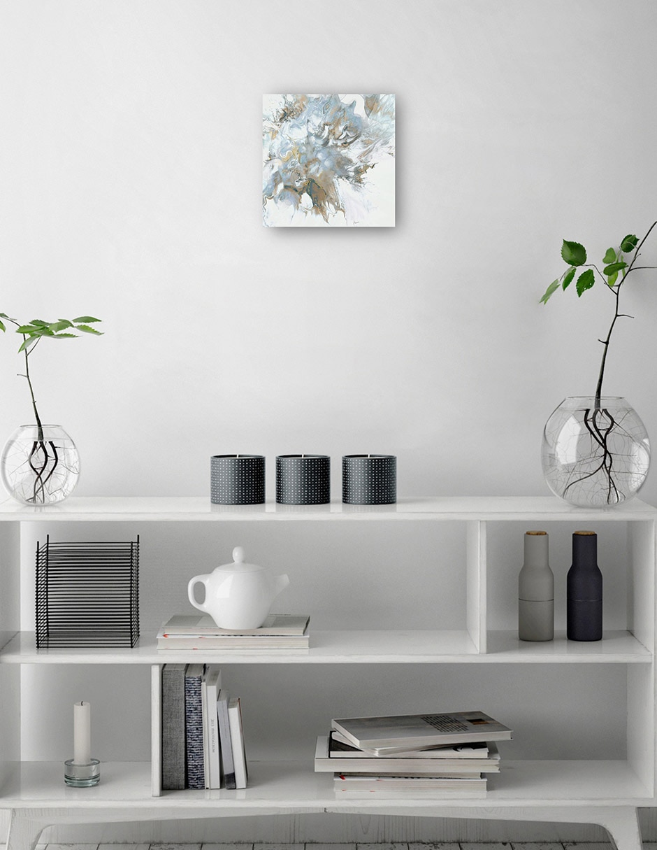 Cuadro decorativo Simpático II técnica mixta Naturaleza 6