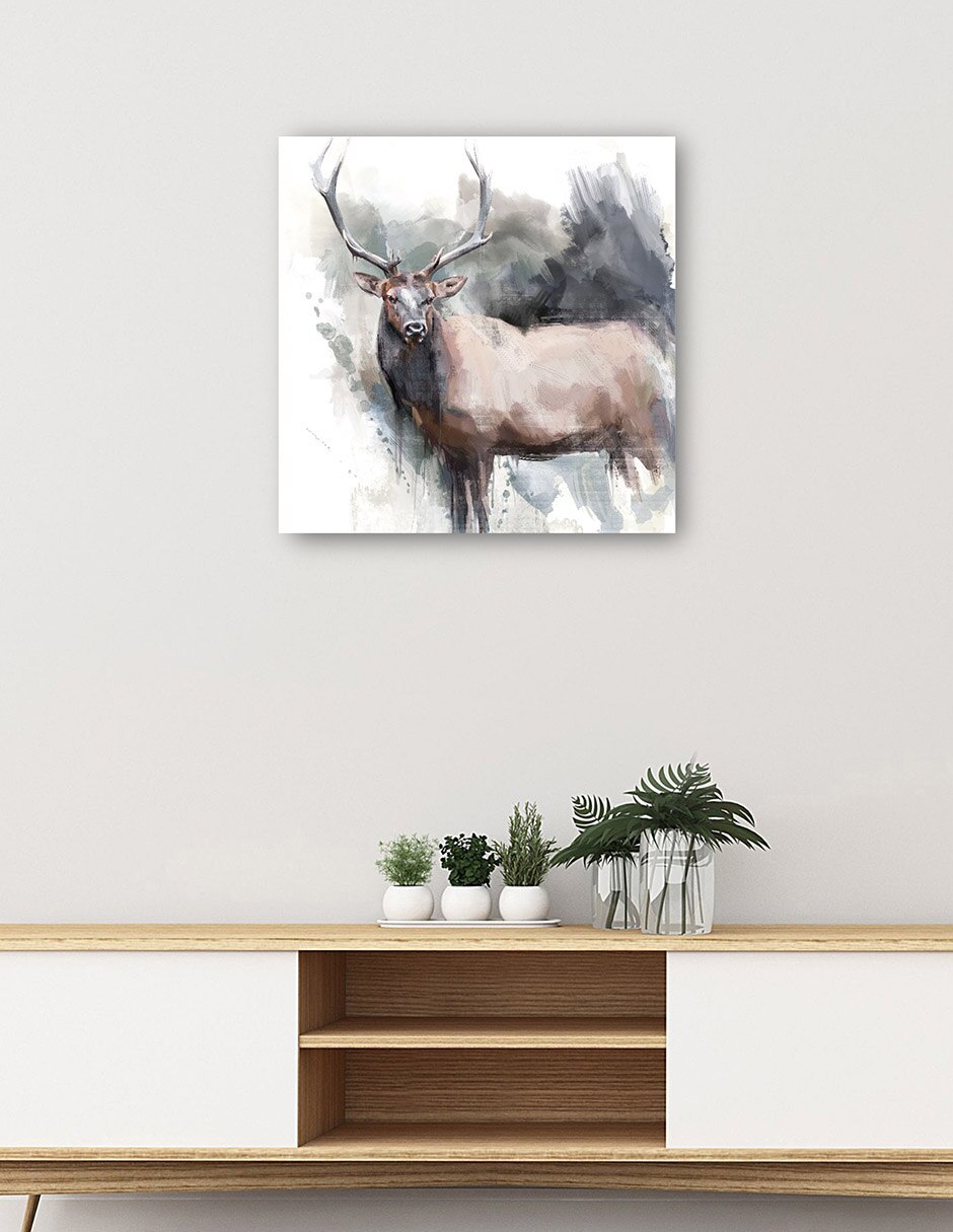 Cuadro decorativo técnica mixta Vida Silvestre 3
