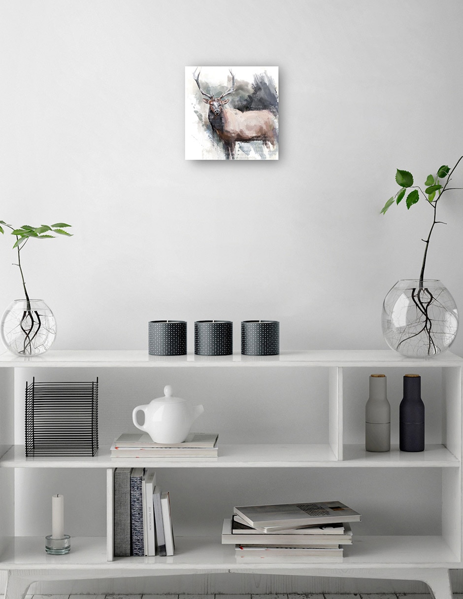 Cuadro decorativo técnica mixta Vida Silvestre 6