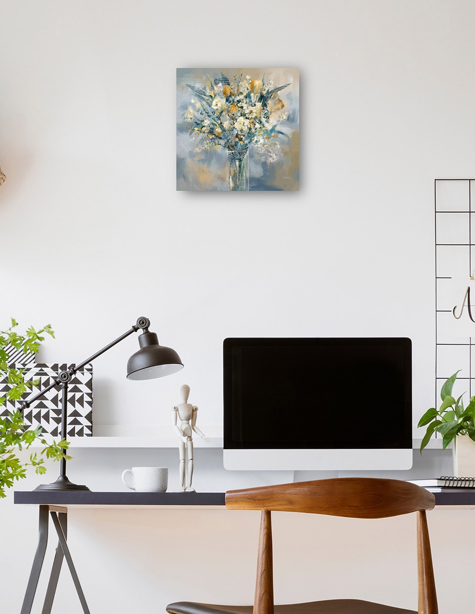 Cuadro decorativo Soho I técnica mixta Floreros 5