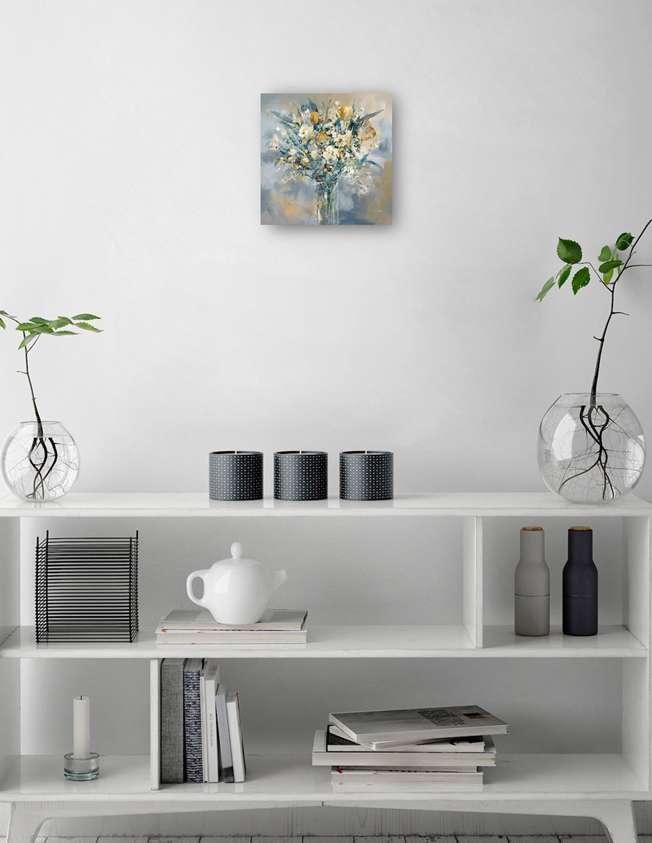 Cuadro decorativo Soho I técnica mixta Floreros 6