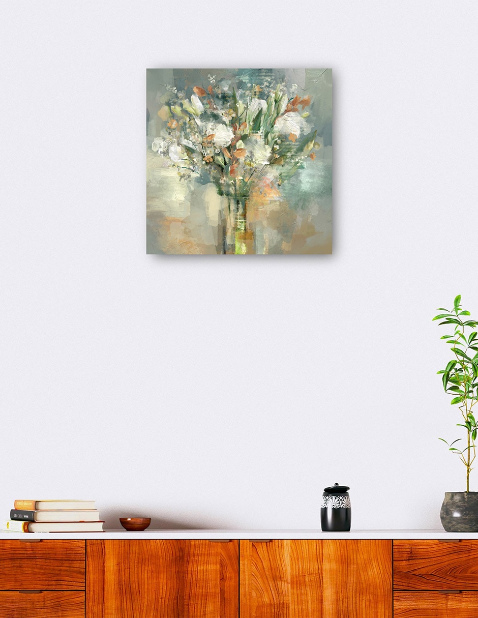 Cuadro decorativo Soho II técnica mixta Floreros 2
