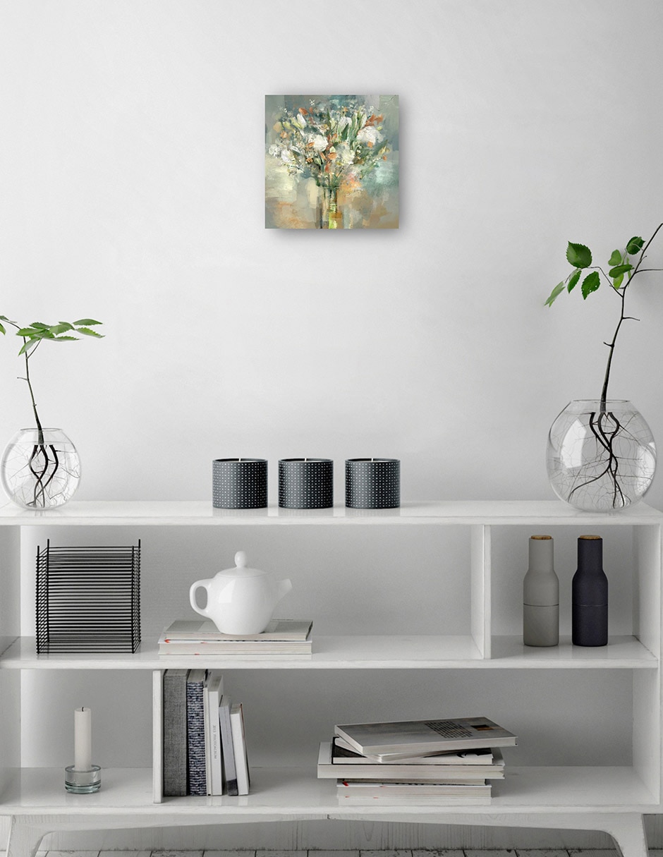 Cuadro decorativo Soho II técnica mixta Floreros 6