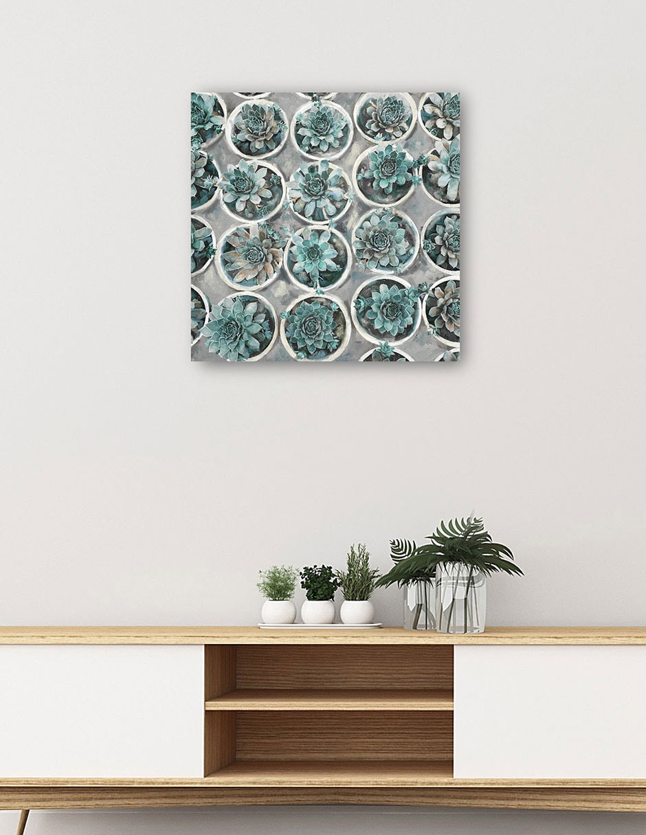 Cuadro decorativo Selecciones técnica mixta Plantas 3