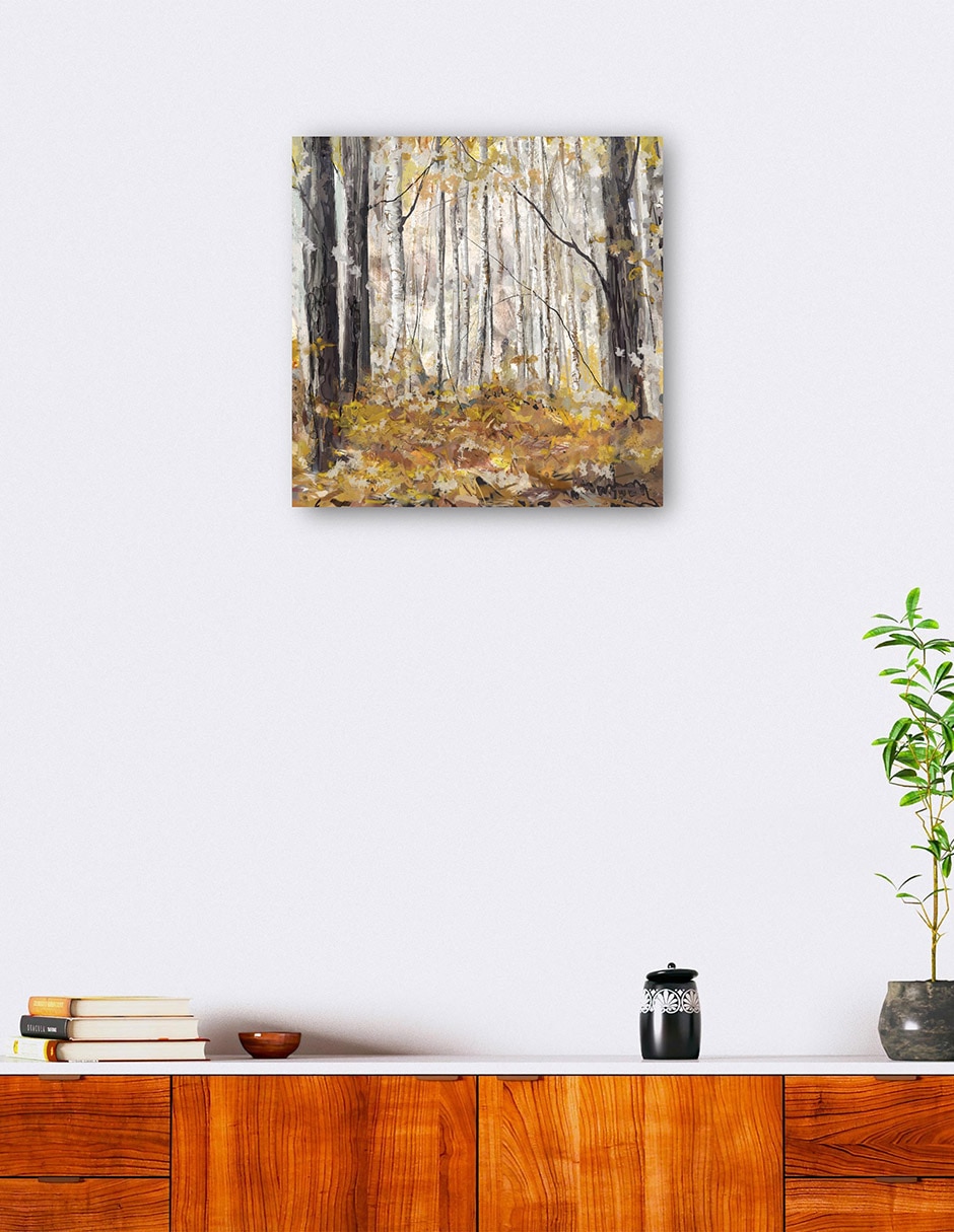 Cuadro decorativo Silencio técnica mixta Otoño 2