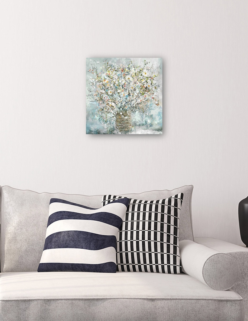 Cuadro decorativo Flores del Campo II técnica mixta Floreros 4