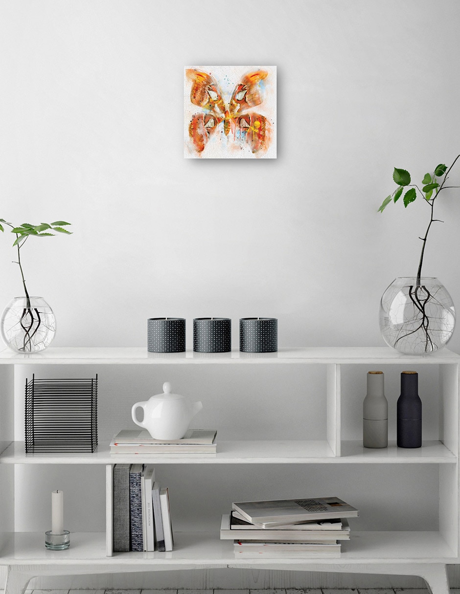 Cuadro decorativo Vuelos Elegantes I técnica mixta Primavera 6