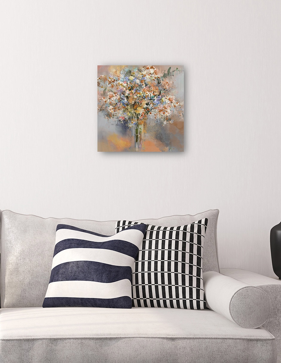 Cuadro decorativo Tribeca II técnica mixta Floreros 4