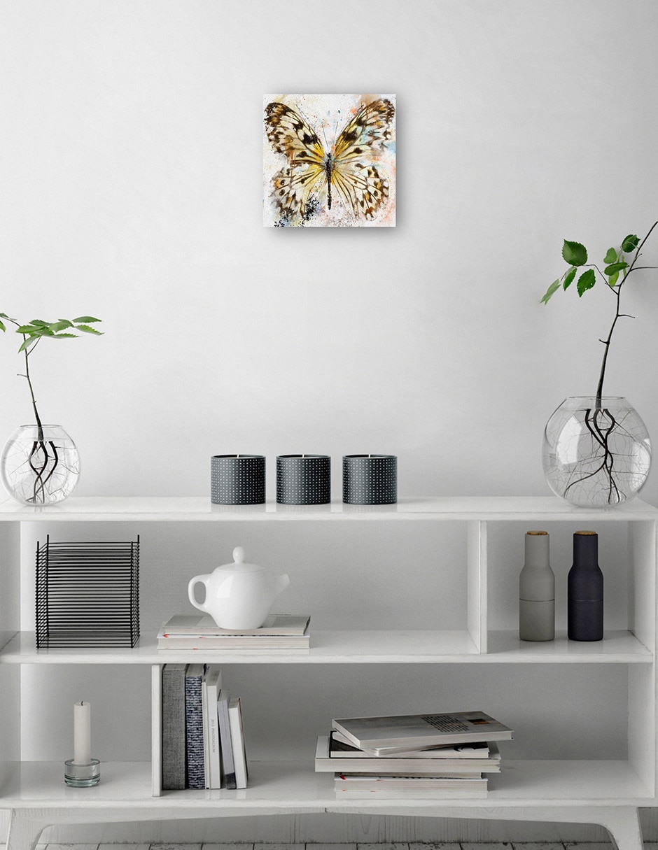 Cuadro decorativo Vuelos Elegantes IV técnica mixta Primavera 7