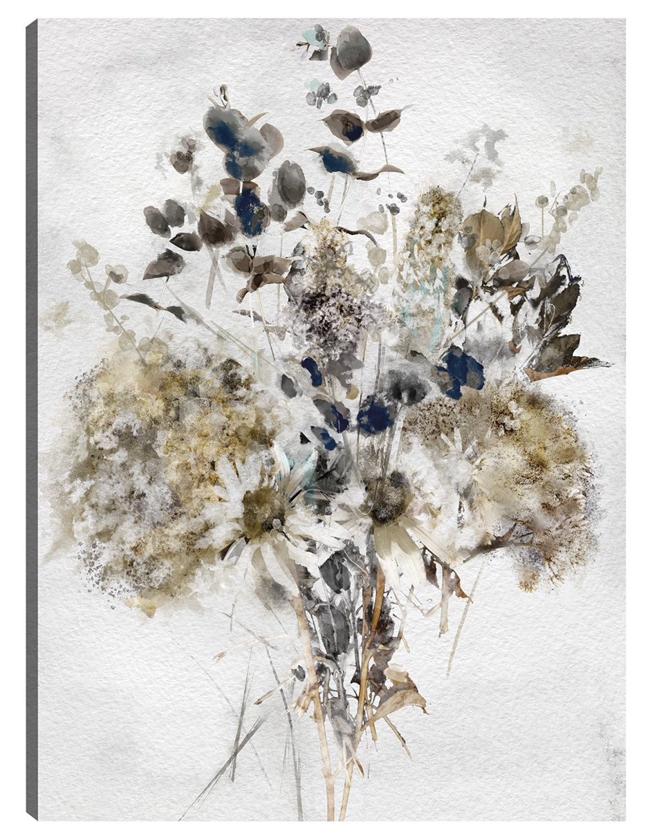 Cuadro decorativo Suave Brisa técnica mixta Arreglo Floral