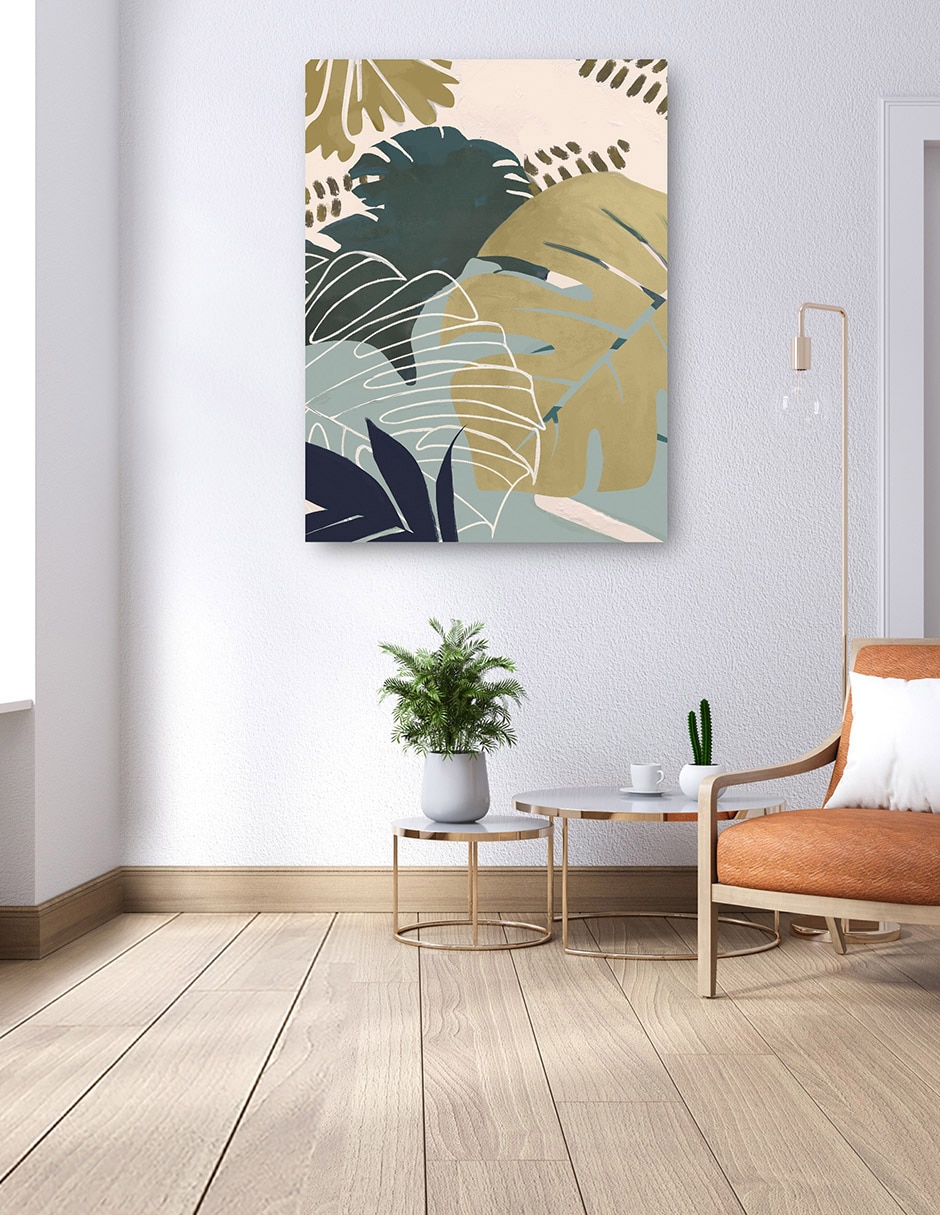Cuadro decorativo Sueños De La Isla I técnica mixta Floral 4