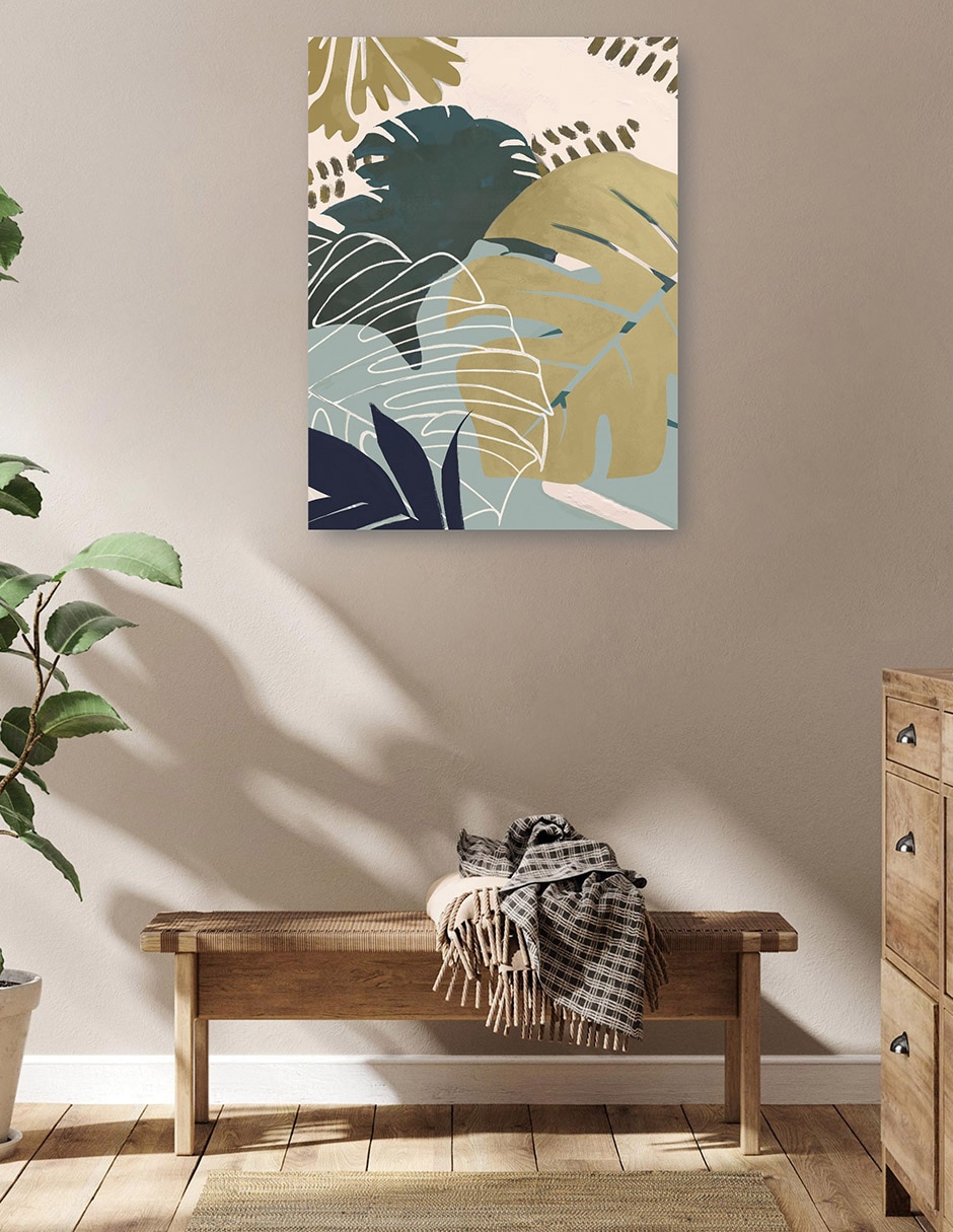 Cuadro decorativo Sueños De La Isla I técnica mixta Floral 5