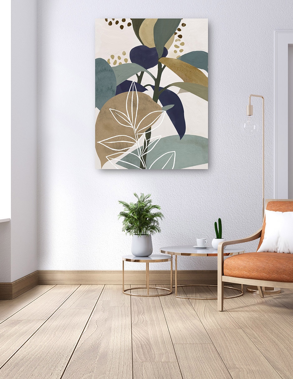 Cuadro decorativo Sueños De La Isla II técnica mixta Floral 4