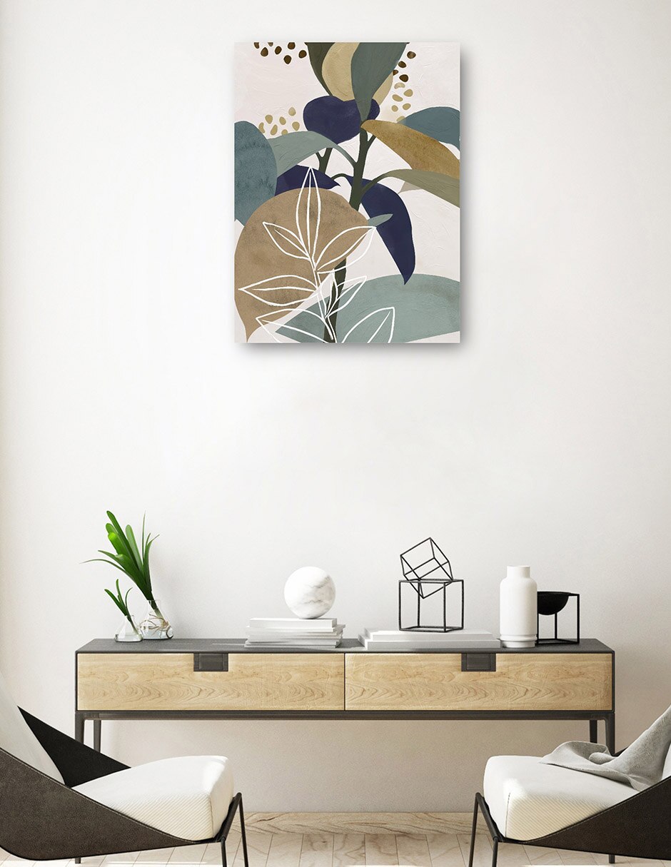 Cuadro decorativo Sueños De La Isla II técnica mixta Floral 7