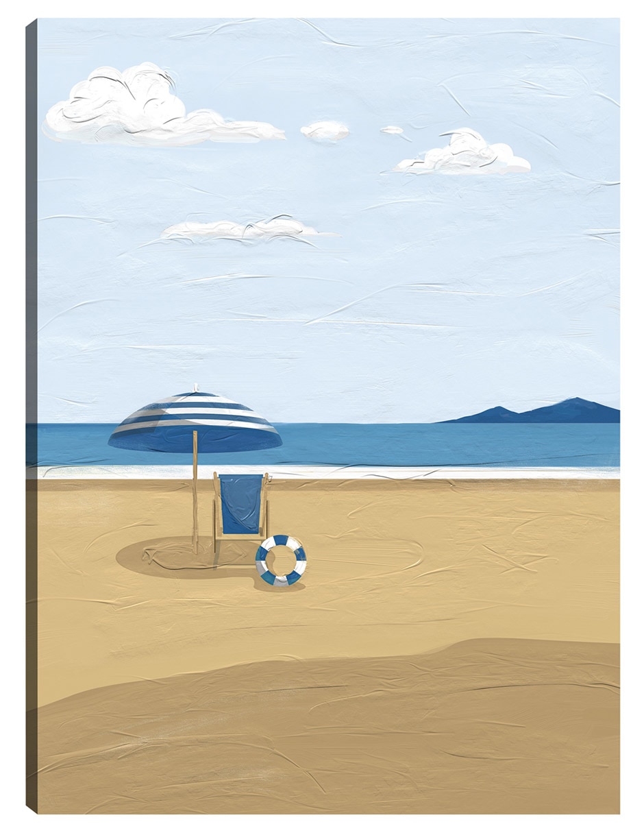 Cuadro decorativo Serie De Verano II técnica mixta Playas