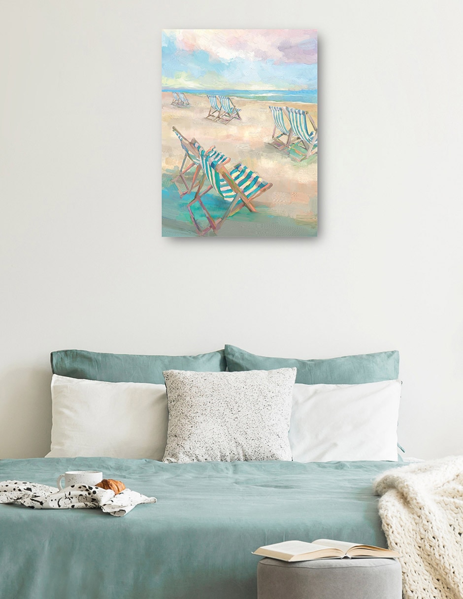 Cuadro decorativo Vista Marítima técnica mixta Playas 7