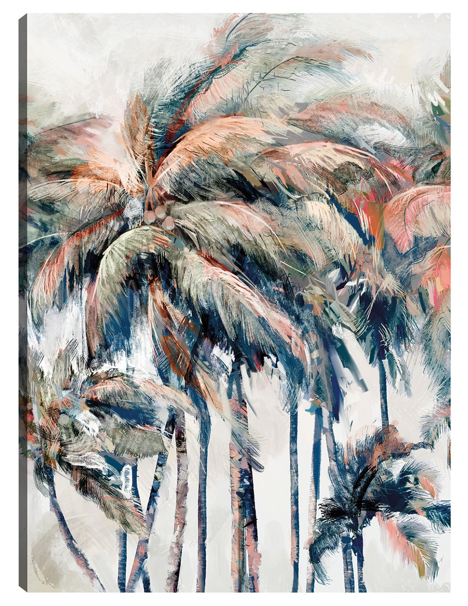 Cuadro decorativo Palmeras De La Isla técnica mixta Verano Cuadro decorativo Palmeras De La Isla técnica mixta Verano