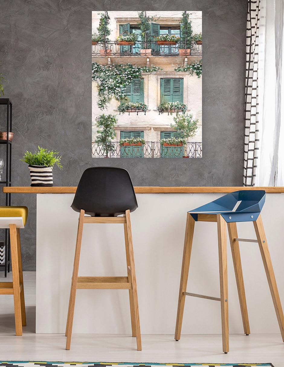 Cuadro decorativo Persianas I técnica mixta Lugares 5
