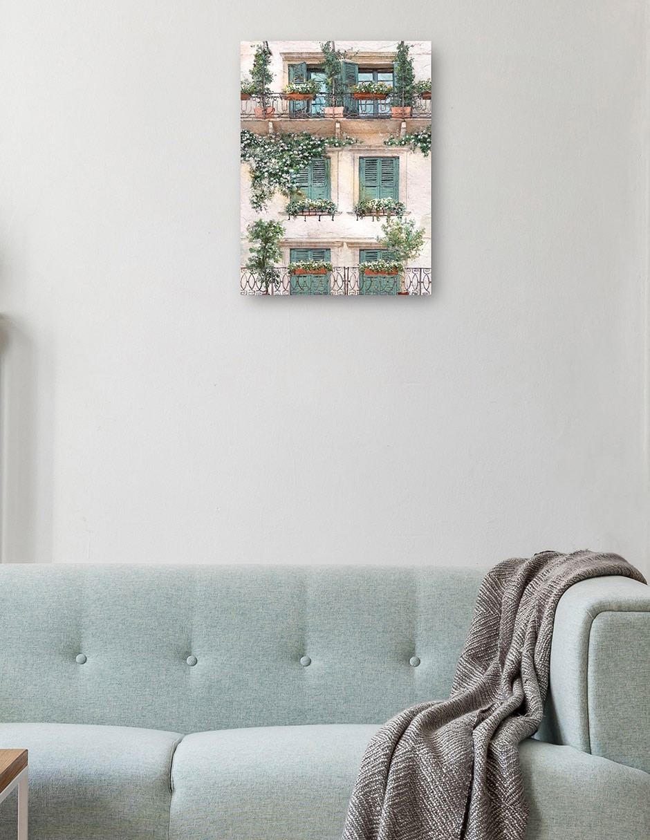 Cuadro decorativo Persianas I técnica mixta Lugares 8