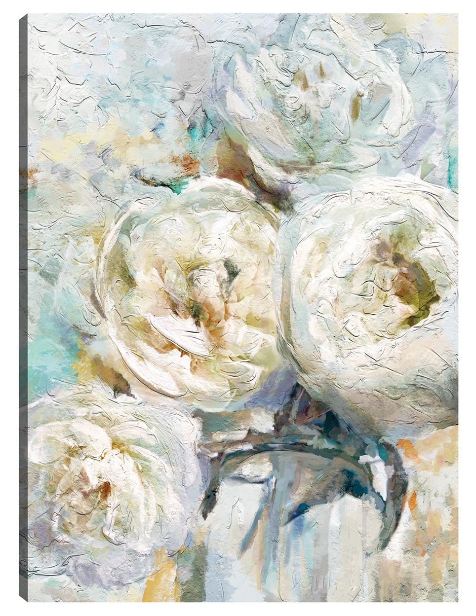 Cuadro decorativo Primavera De Peonía técnica mixta Floración