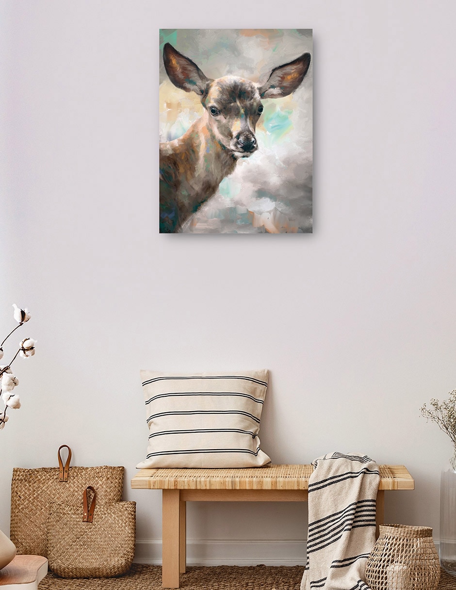 Cuadro decorativo técnica mixta Vida Silvestre 7