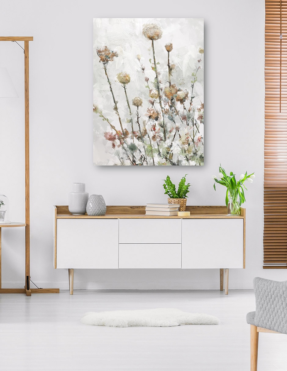Cuadro decorativo Románticos II técnica mixta Primavera 4