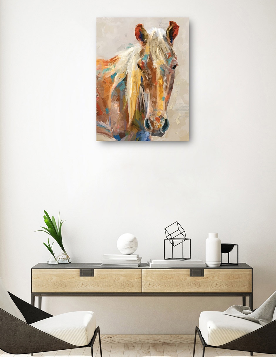 Cuadro decorativo técnica mixta Animales Domésticos 7