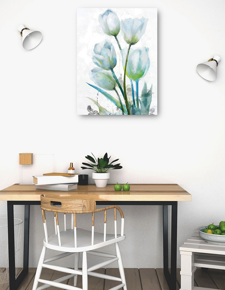 Cuadro decorativo Recolección De Tulipanes I técnica mixta Floración 6