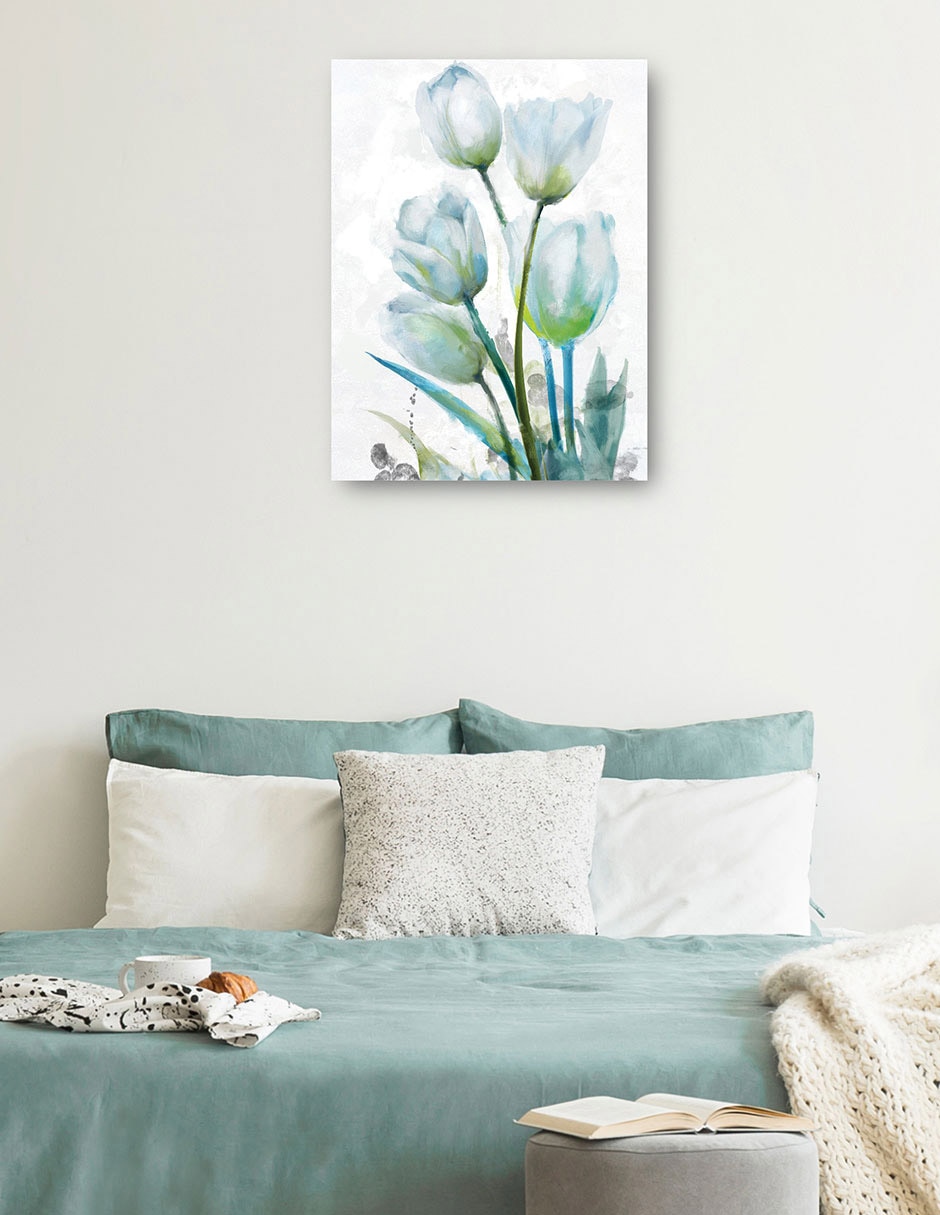 Cuadro decorativo Recolección De Tulipanes I técnica mixta Floración 7