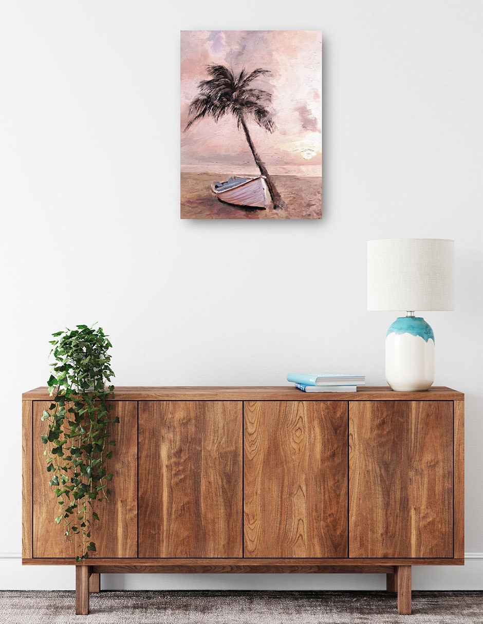 Cuadro decorativo Rubor Varado técnica mixta Costero 8