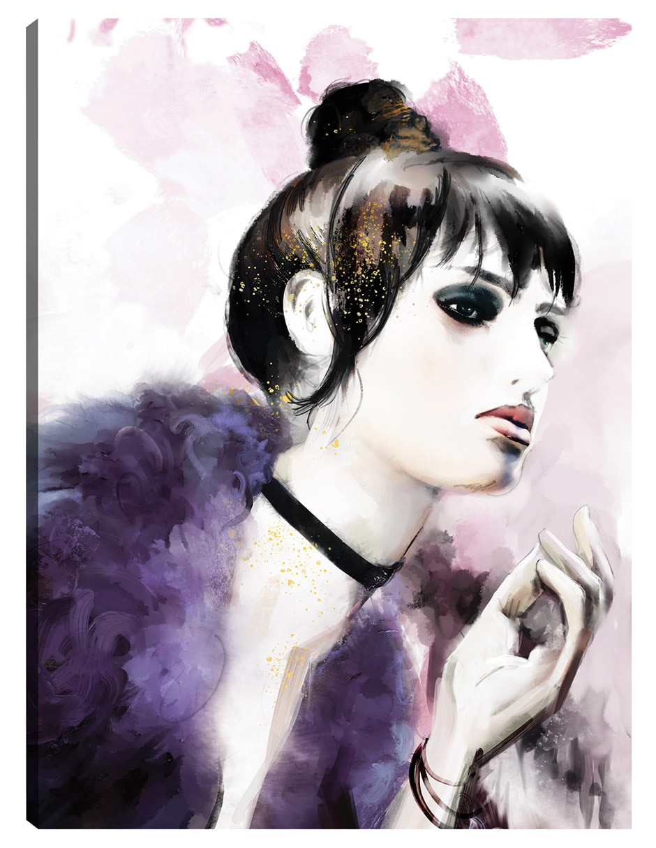 Cuadro decorativo Modo Parisino Julio 1968 técnica mixta Moda