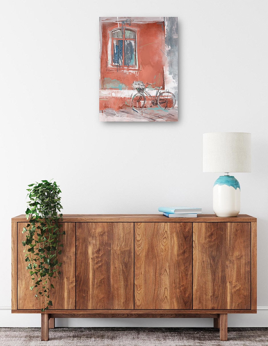 Cuadro decorativo Mia Corsa técnica mixta Lugares 8