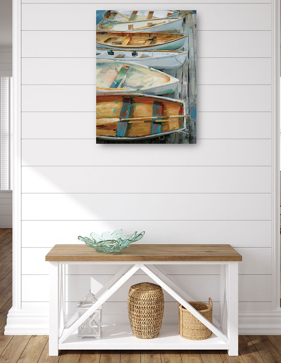 Cuadro decorativo Muelle técnica mixta Muelles 6