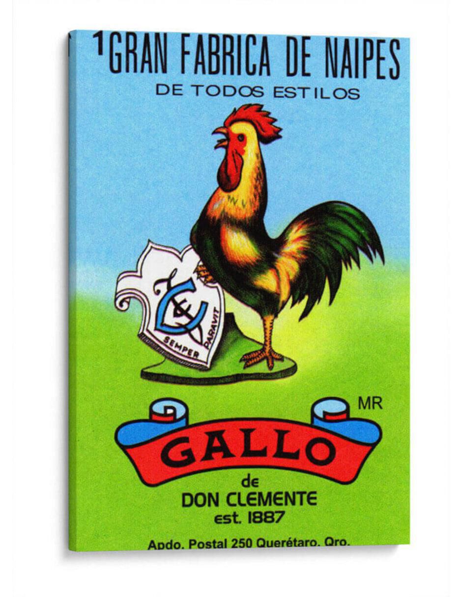 Litografía El Gallo técnica impresión