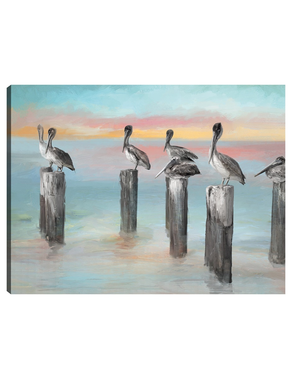 Cuadro decorativo Sorbete De Amanecer técnica mixta Playas