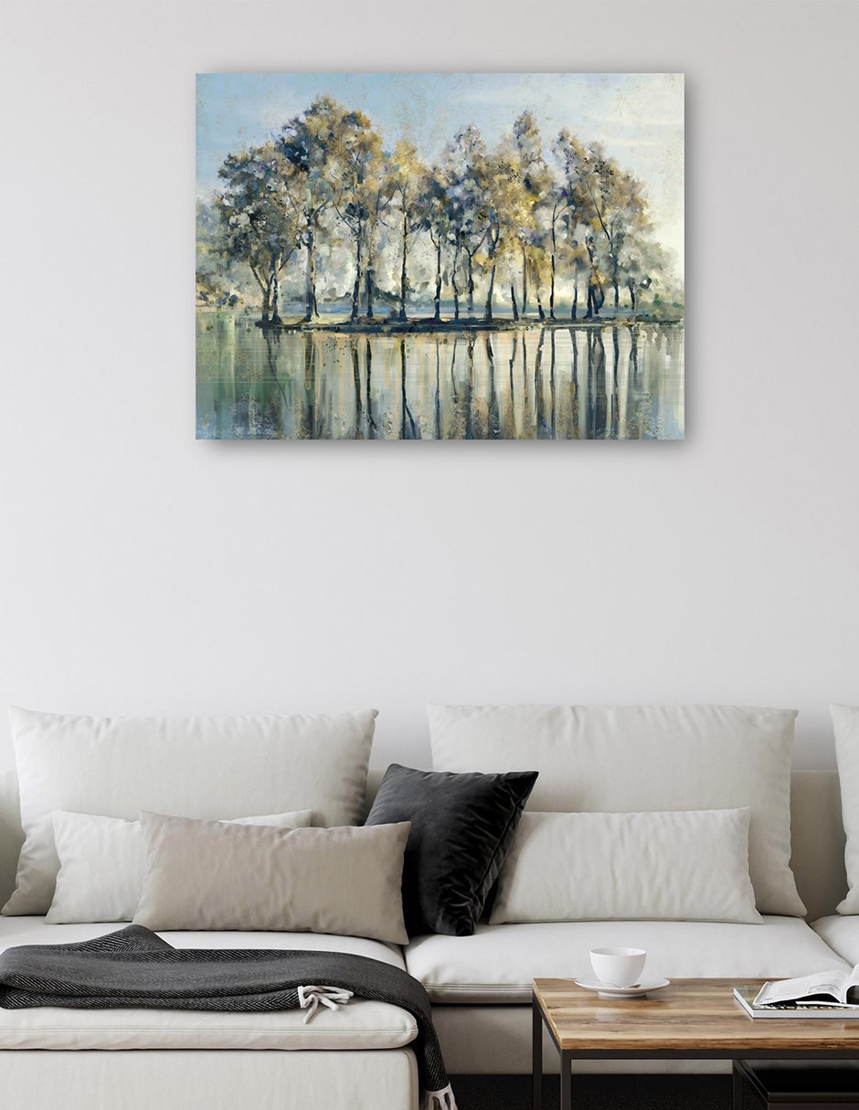 Cuadro decorativo Isla de Los Arboles técnica mixta Costa 6